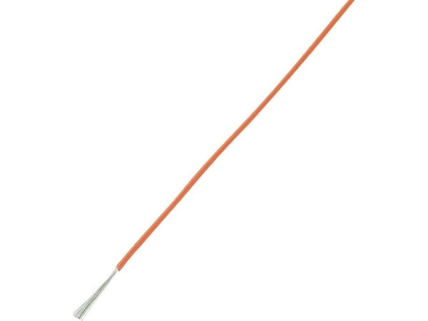 TRU COMPONENTS 1567215 Lanka LiY 1 x 0,22 mm² Punainen 100 m