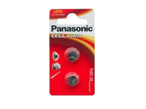 Panasonic LR-44EL/2B - Batteri 2 x LR44 - Alkalisk - 120 mAh