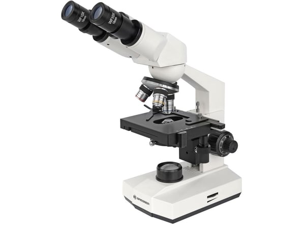 Bresser Optics BINO 40X-400X, Optisk, Svart, Hvit, Aluminium, Plast, 400x, 40x, LED