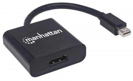 Manhattan 152570, Mini DisplayPort, HDMI Type A (Standard), Hanstik, Hunstik, Lige, Lige, Lige