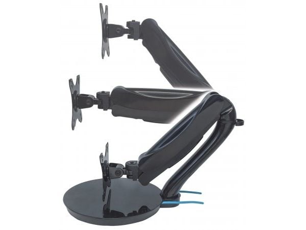 Manhattan skrivebordsstativ for skjerm 13" - 27" (461429)