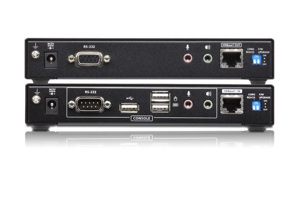 ATEN CE 624 - KVM / lyd / seriell / USB-svitsj - HDBaseT 2.0 - USB - opp til 150 m