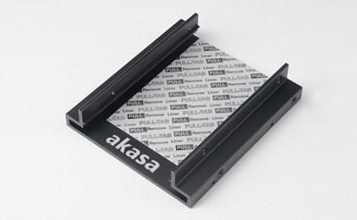 Akasa AK-MX010 - Uttagbar harddiskramme - fra 3,5" til 2,5" - svart