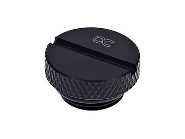 Alphacool 8745565, Nickel, Sort, 1/4", Hunkjønn, 4,25 mm, 1,8 cm
