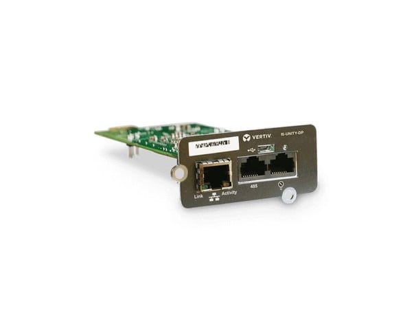 Liebert Intellislot Unity Platform Card - Adapter för administration på distans - Liebert IntelliSlot - 100Mb LAN - 100Base-TX - för Liebert GXT4; ...