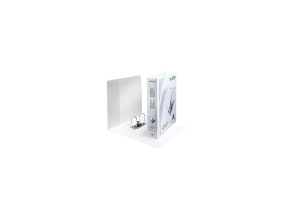 Leitz 180° - Hevarmbuefil for presentasjoner - bokryggbredde: 80 mm - for A4 Maxi - kapasitet: 600 ark - hvit