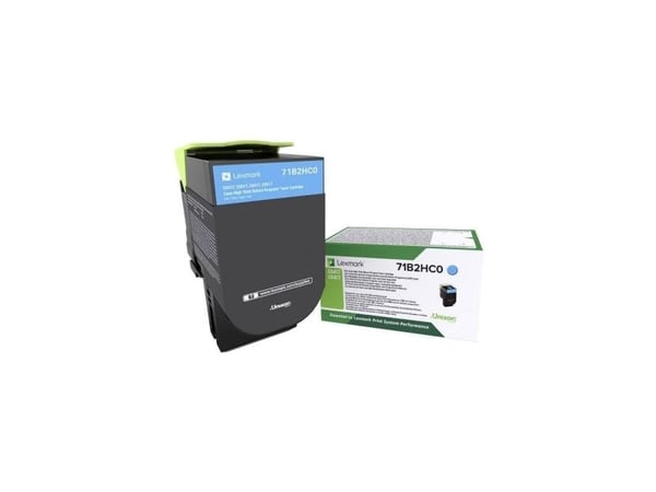Lexmark 71B2HC0, 3500 sivua, Syaani, 1 kpl