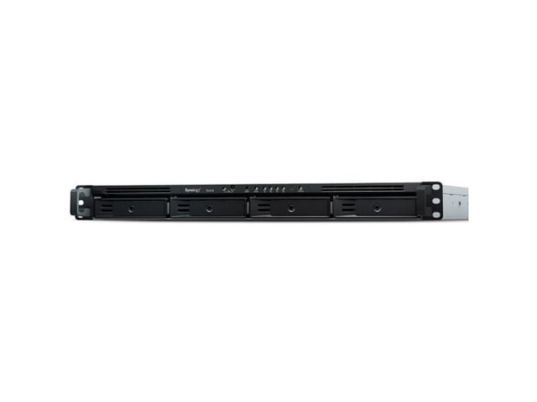 Synology RX418 Expansion Unit - Lagerskap - 4 brønner (SATA-600) - kan monteres i rack - 1U