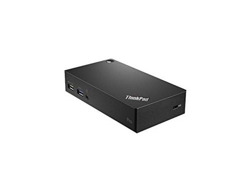 Lenovo ThinkPad USB 3.0 Pro-dokk - Dokkingstasjon - USB - DVI, DP - GigE - 45 Watt - Danmark