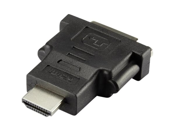 Renkforce RF-4212231, HDMI, DVI-D, Svart