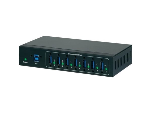 Renkforce RF-3513012, USB 3.2 Gen 1 (3.1 Gen 1) Type-B, USB 3.2 Gen 1 (3.1 Gen 1) Type-A, 5 Mbit/s, Musta, Tila, 80 mm