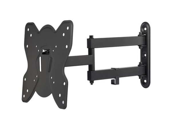 Conrad SP-5369932, 58,4 cm (23"), 106,7 cm (42"), 75 x 75 mm, 200 x 200 mm, 0 - 12°, Sort