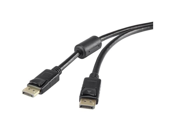 Renkforce RF-4212204, 3 m, DisplayPort, DisplayPort, Hankoppling, Hankoppling, 3840 x 2160 pixlar