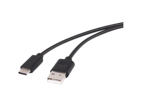 Renkforce RF-4288947, 1 m, USB A, USB C, USB 2.0, 480 Mbit/s, sortering