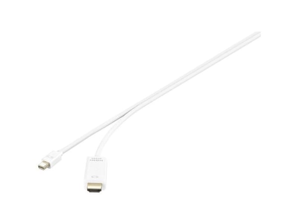 Renkforce RF-4660902, 1,8 m, Mini DisplayPort, HDMI, Hankjønn, Hankjønn, Rett