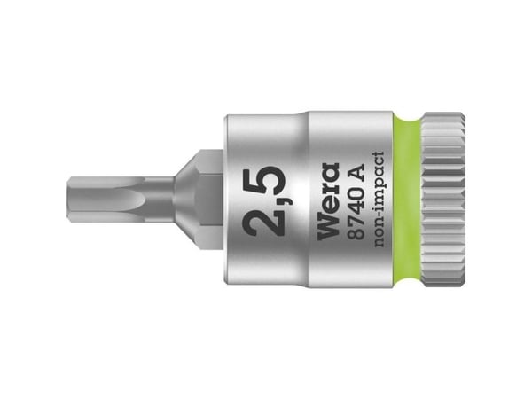 Wera 8740 A 05003331001 Umbraconøkkelbitsinnsats 2,5 mm 1/4 (6,3 mm)