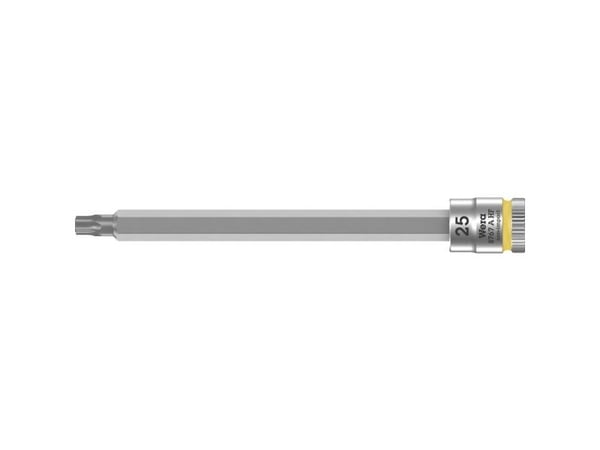 Wera 05003366001, Stikkontakt, 1/4", 1 hoder, T25, Kromvanadiumstål, Kromfarget