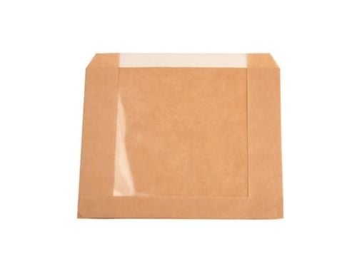 Rudepose 210x215 mm 140 mm Rude PE-belagt Brun,250 stk/krt