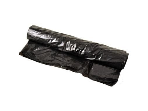 Spandepose 40ltr B500xL700mm 15my LDPE med Fals Kompakt Grå,25 rl x 24 stk/krt