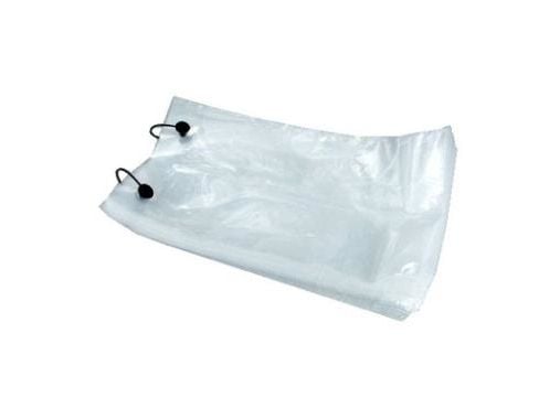 Plastpose 220x330/40+55 mm 45 my på Blok Microperforeret huller PE Klar,100 stk/pk