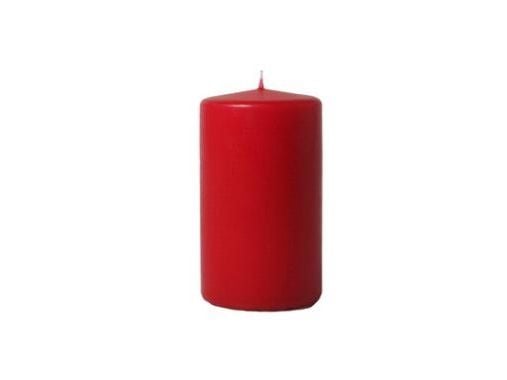 Bloklys Ø60x120 mm Brændetid 40 timer Rubinrød,12 stk/krt