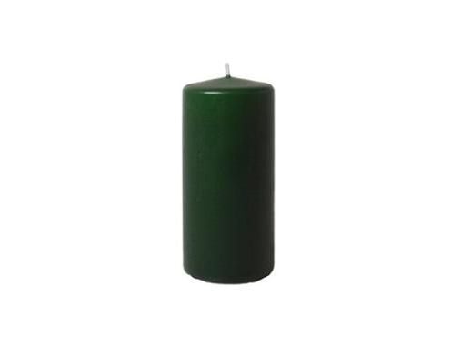 Bloklys Ø60x180 mm Brændetid 60 timer Mørkegrøn,12 stk/krt
