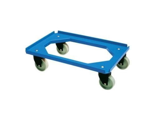 Tralle Mini Moove 60x40 cm 4 hjul Standard ABS PP Blå,stk
