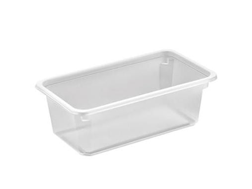 Plastbakke Kageboks K2182-1E 1-rum 710 ml 179x98x60 mm PP Klar,608 stk/krt