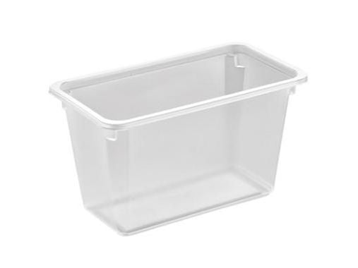 Plastbakke Kageboks K2182-1H 1-rum 1100 ml 179x98x100 mm PP Klar,384 stk/krt