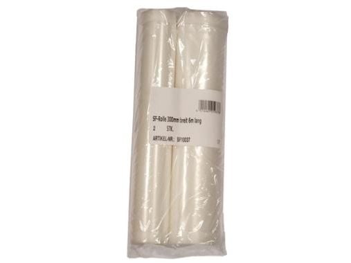 Vacuumpose 300 mmx6 m 90 my på Rulle med Ru overflade,15 pk x 2 rl/krt Vacuumpose 300 mmx6 m 90 my på Rulle med Ru overflade,15 pk x 2 rl/krt