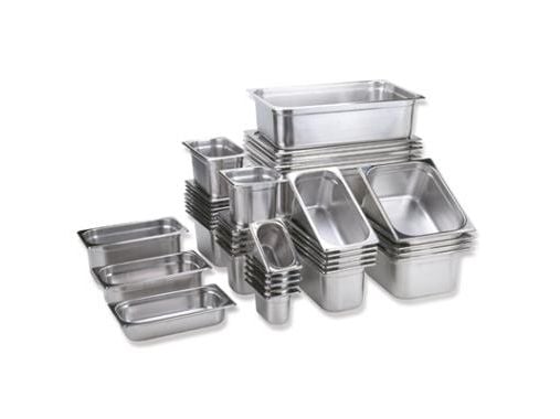 Kantine 1/3 GN 5.7 ltr 32.5x17.6x15 cm Rustfrit stål,6 stk/pk