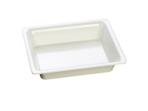 Kanisteri Slim 1/2 GN 32.5x26.5x6.5 cm Melamiini Valkoinen,1 kpl