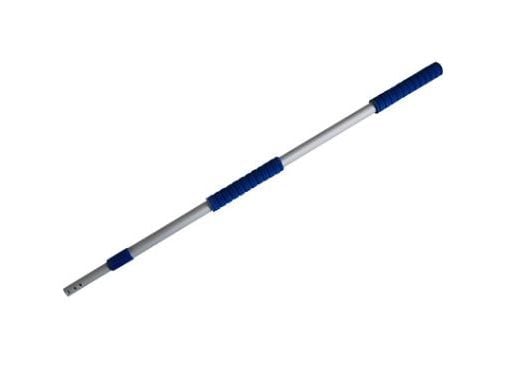 Teleskopskaft 100-180 cm med Skumgreb Aluminium