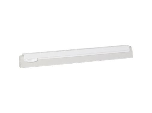 Reservekassett for gulvskrape, Vikan, 40x3x4,5cm, hvit, PP/gummi, med dobbeltblad