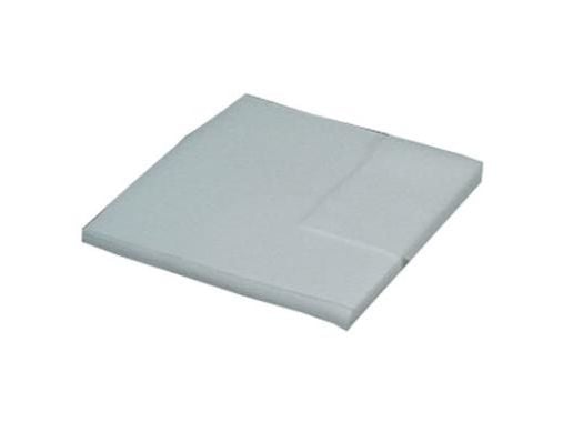 Vaskeklud engangs L200xB200xH2.5mm skum hvid,40 pk x 100 stk/krt