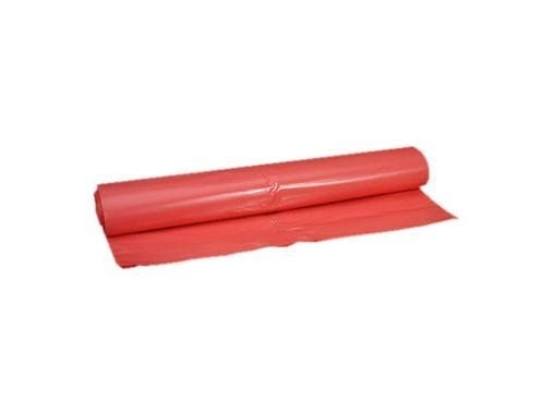 Sæk 120ltr B760xL1030mm 55my Strong Rød,15 rl x 10 stk/krt