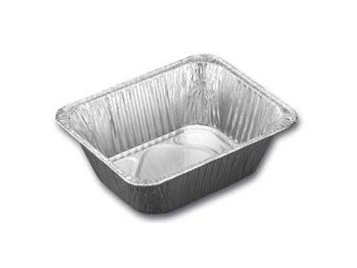 Gastrobakke, Plus Pack, 1/2GN Rektangulær kapacitet 5200ml,324x264x102mm aluminium, aluminium, pakke