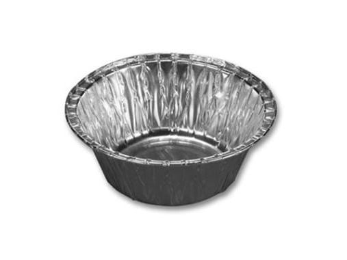Foliebakke, Plus Pack, Rund kapacitet 350, Ø 127, højde 47 aluminium, aluminium, pakke a 100 stk 1-C