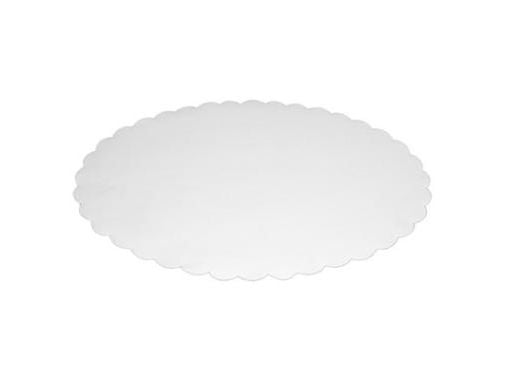Fadpapir 22x32 cm Oval Præget Hvid,2 pk x 500 stk/krt Fadpapir 22x32 cm Oval Præget Hvid,2 pk x 500 stk/krt