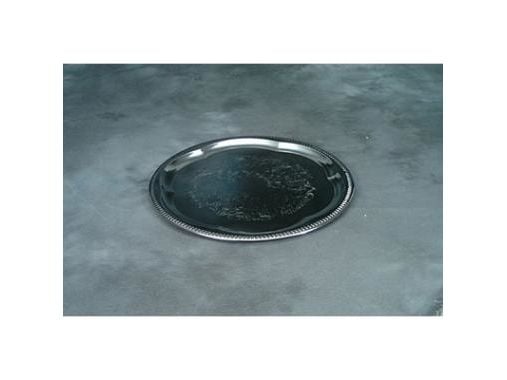 Serveringsfad Ø35 cm Rund Sølvblik,48 stk/krt