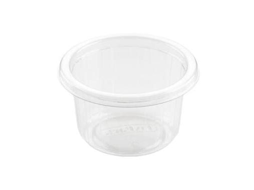 Duni - Matlagringsbeholder - 110 ml - rund (en pakke 50)