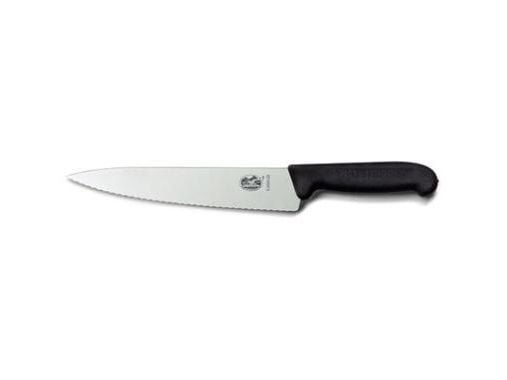 Kokkekniv Classic Victorinox Fibrox klinge 19 cm Bølgeskær,stk