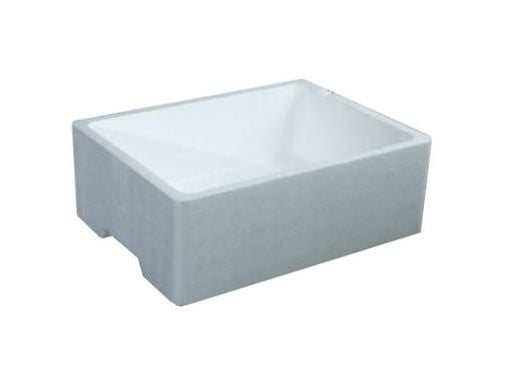 Thermobox 11 ltr 1/2 GN 40x30x14 cm EPS Hvitt lokk på 9298,16 stk/pk