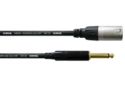 Cordial CCM 5 MP, XLR (3-pin), Hankjønn, 6.35mm, Hankjønn, 5 m, Svart Cordial CCM 5 MP, XLR (3-pin), Hankjønn, 6.35mm, Hankjønn, 5 m, Svart