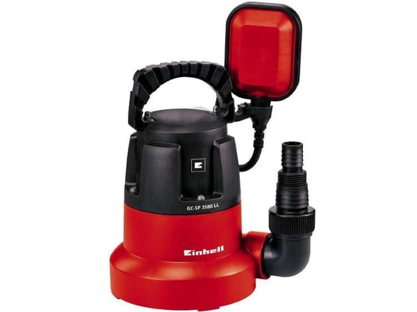 Einhell GC-SP 3580 LL, Impulspumpe, 350 W, AC, 8000 l/t, Sort, Rød