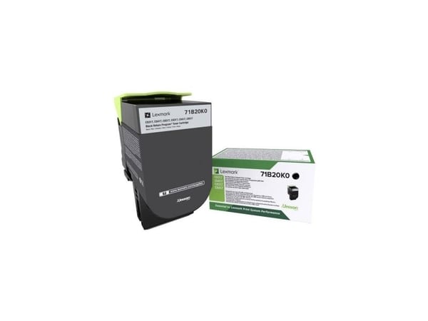 Lexmark 71B20K0, 3000 sivua, Musta, 1 kpl