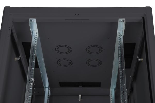 DIGITUS Dynamic Basic DN-19 42U-8/8-D-B - Rack skap - svart, RAL 9005 - 42U - 19"