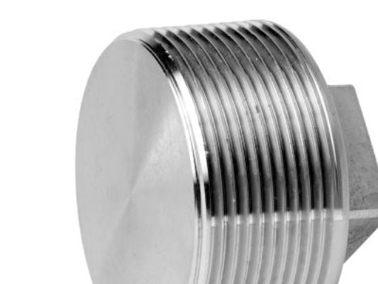 Potkuri M/4kt Head 1/4 - Ruostumaton, koneistettu.Laatu AISI 316.
