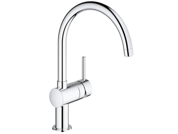 Grohe Minta kjøkkenkran med C-tut - Krom