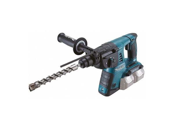 Makita DHR263Z - Pyörivä vasara - akkukäyttöinen - 3 toimintatilaa - SDS-plus - 2,5 Joule - ei akkua - 18 V
